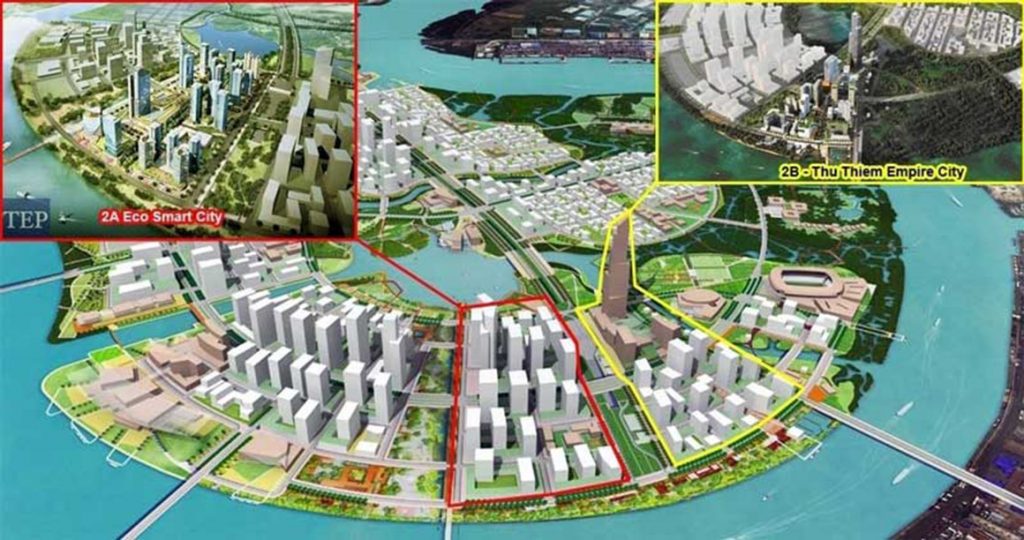 Vị trí khu Eco Smarrt City